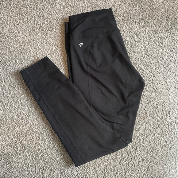 Fabletics Pants - Black Leggings by Fabletics with High-Waist Compression